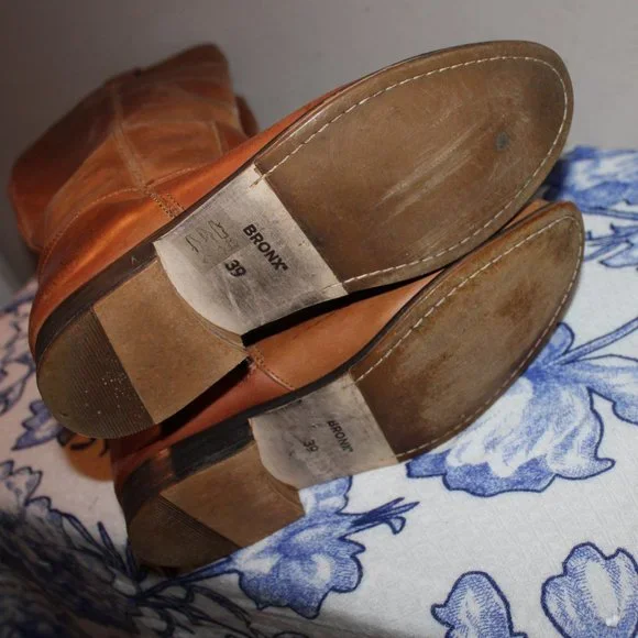 BRONX LEATHER LADIES RIDING BOOTS - 8 - PORTUGAL - Picture 6 of 8